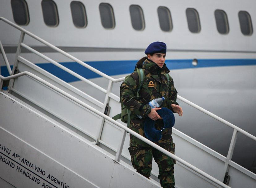 150 rotational troops of Portugal arrived in Lithuania