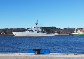 Į Klaipėdą atvyko Jungtinės Karalystės patrulinis laivas HMS “Mersey” - 1