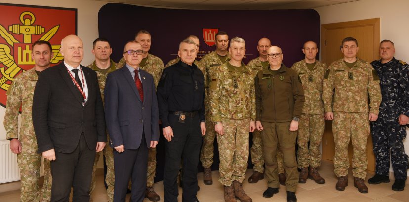 Lietuvos kariuomenės gynybos štabe vyko pirma „Perkūno“ serijos pratybų dalis – „Perkūno skydas...
