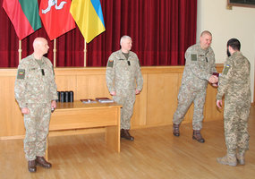 Baigėsi Ukrainos kariams skirtas Instruktoriaus kursas - 12