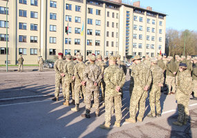 Baigėsi Ukrainos kariams skirtas Instruktoriaus kursas - 14