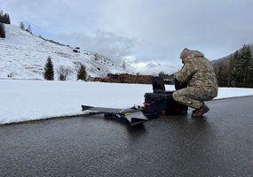 Karo kartografijos centro kariai tobulino įgūdžius Austrijoje - 1