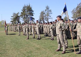 Į atsargą išleista NPPKT karių laida: dalis jų ateitį sieja su Lietuvos kariuomene  - 5