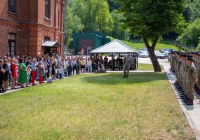 Beveik 900 NPPKT karių papildė Lietuvos kariuomenės rezervą - 1