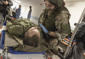 Lithuanian Armed Forces and healthcare sector train interoperability at the international... - 12