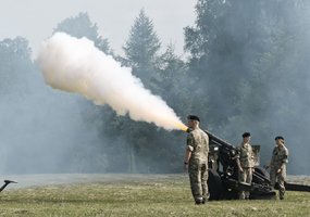 Beveik 900 NPPKT karių papildė Lietuvos kariuomenės rezervą - 26