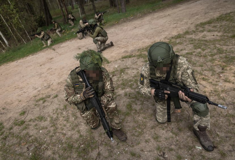 Baigėsi Ukrainos kariams skirtas Instruktoriaus kursas