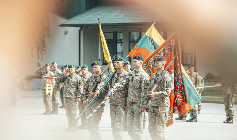 Lengvoji pėstininkų brigada „Aukštaitija“ paminėjo 7-ąsias įkūrimo metines