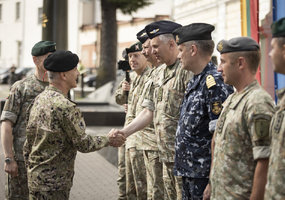 Lietuvoje vieši Portugalijos kariuomenės vadas - 2