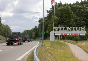 Vilniuje ruošiantis NATO viršūnių susitikimui sąjungininkai dislokuoja oro gynybos sistemą „Patriot“ - 1