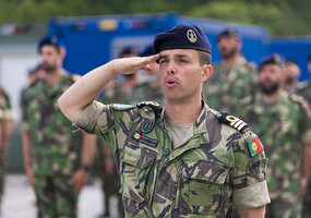Išvykstančioms Portugalijos rotacinėms pajėgoms įteikti medaliai  - 6