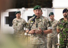 Išvykstančioms Portugalijos rotacinėms pajėgoms įteikti medaliai  - 5