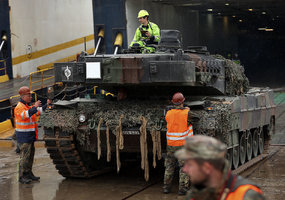 Pratyboms „Griffin Storm” į Lietuvą atvyko per 1000 karių iš Vokietijos - 4