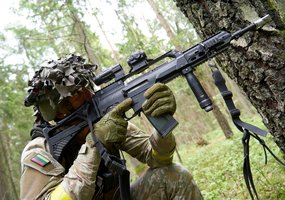 Dvejos Algirdiečių pratybos apgyvendintoje vietovėje vienu metu - 1