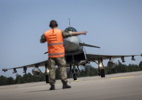 14 Allied aircraft land in Lithuania beginning the largest air deployment exercise in NATO history - 11
