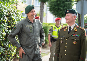 Lietuvos kariuomenės ir sąjungininkų kariai su technika dalyvavo Ignalinos miesto šventėje - 6