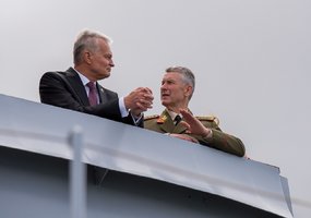 Tradicinės Jūros šventės ceremonijos metu pagerbti žuvusieji jūroje - 3