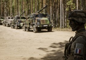 Pirmą kartą Lietuvoje savaeigės haubicos „Caesar“ atlieka ugnies uždavinius - 6