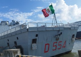 Klaipėdos jūrų uoste lankosi Italijos kovinis laivas - 2