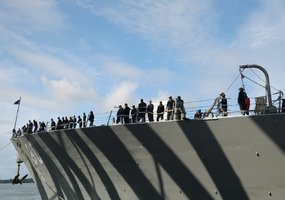 Į Klaipėdos uostą atplaukė Jungtinių Amerikos Valstijų raketinis kovos laivas - 2