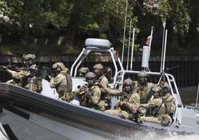 Lietuvos kariuomenė ir sąjungininkai baigė vykdyti saugumo užduotis NATO viršūnių susitikime... - 22