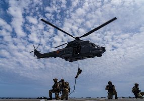 Klaipėdoje pasitikti iš ES karinės operacijos Viduržemio jūroje grįžę kariai - 5