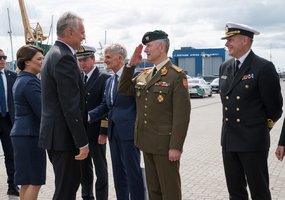 Tradicinės Jūros šventės ceremonijos metu pagerbti žuvusieji jūroje - 1