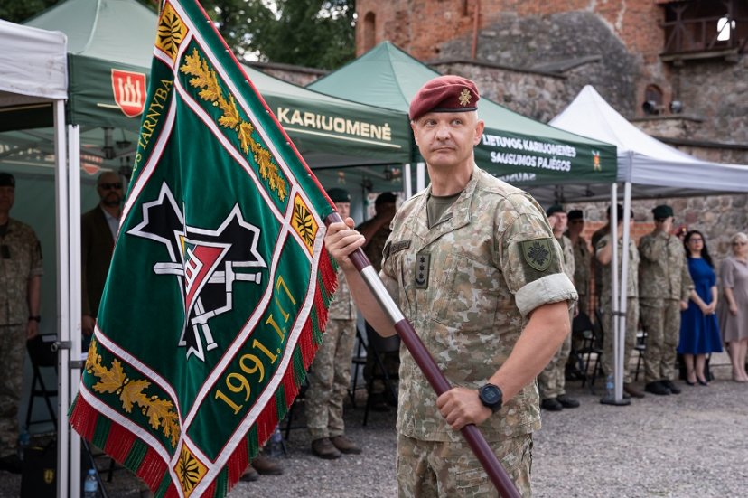 Krašto apsaugos savanorių pajėgoms pradeda vadovauti plk. Darius Vaicikauskas
