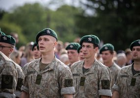 Lietuvos kariuomenės aktyvųjį rezervą papildė apie 300 NPPKT karių - 4