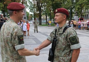 Lietuvai prisiekė kariai savanoriai - 2