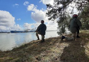 Karinių jūrų pajėgų Uosto ir priekrantės gynybos tarnyba mini savo pirmąjį gimtadienį - 1