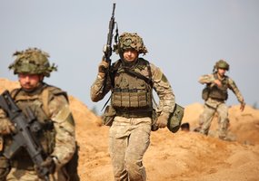 Lietuvos ir JAV rotacinių pajėgų kariai dalyvavo bendrose inžinerinių kliūčių įveikimo pratybose - 7