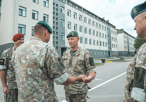 Mokomojo pulko vado pareigas perėmė plk. ltn. Marius Kugauda - 5