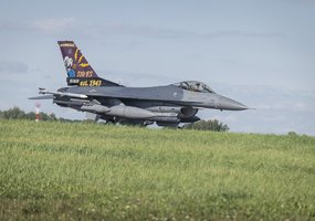 JAV Karinių oro pajėgų naikintuvai vykdys skrydžius virš vakarų Lietuvos - 3