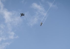 JAV Karinių oro pajėgų naikintuvai vykdys skrydžius virš vakarų Lietuvos - 4