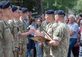 Karinių jūrų pajėgų Uosto ir priekrantės gynybos tarnyba mini savo pirmąjį gimtadienį - 2