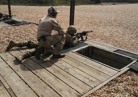 Lietuvos kariuomenės instruktoriai grįžo iš tarptautinės Ukrainos karių mokymo operacijos - 2