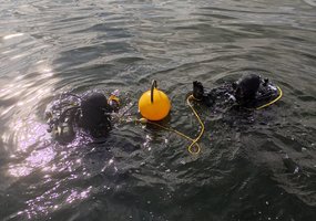 Lietuvos kariuomenės Karinių jūrų pajėgų narai dalyvauja tarptautinėse išminavimo pratybose - 1