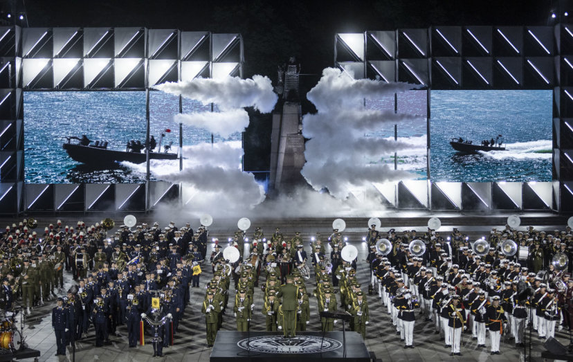 Savaitgalį nuskambėjo tarptautinis karinių orkestrų festivalis "Military Tattoo Lithuania...