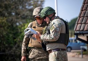 Mokymo misijoje „Interflex“ parengtas dar vienas ukrainiečių būrys - 1