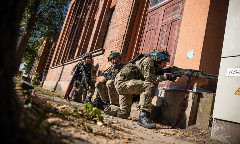 Karinius įgūdžius atnaujino daugiau kaip 340 rezervo karių
