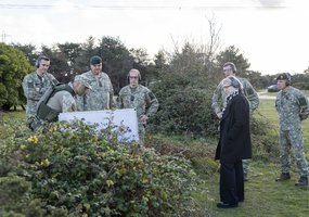 TO Interflex karius aplankė Mokymo ir doktrinų valdybos vadas brg. gen. Modestas Petrauskas - 5