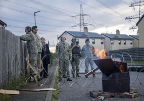 TO Interflex karius aplankė Mokymo ir doktrinų valdybos vadas brg. gen. Modestas Petrauskas - 9