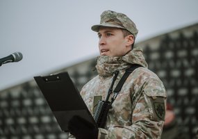 Prie memorialo Lietuvos partizanams prisiekė kariai savanoriai - 2