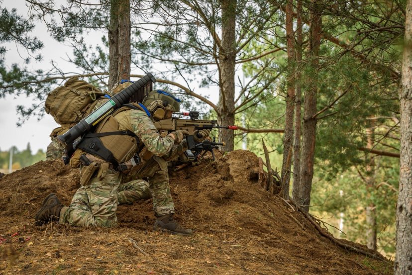 Fotogalerija: gynybos operacija tarptautinių pratybų „Geležinis vilkas 2023-2“ metu 