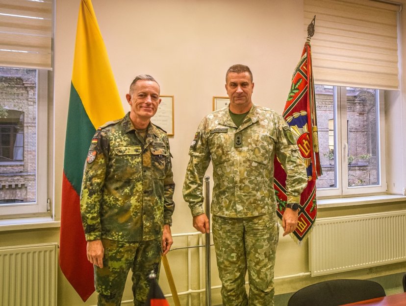 Lietuvos ir Vokietijos Karo policijos vadai susitikime aptarė diegiamas inovacijas bei ateities...