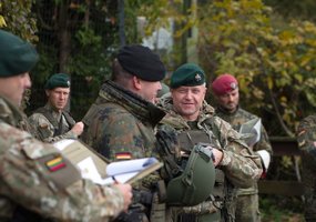 Brigada „Geležinis Vilkas“ Vokietijoje planuoja divizijos lygmens gynybos ir puolimo operacijas - 2