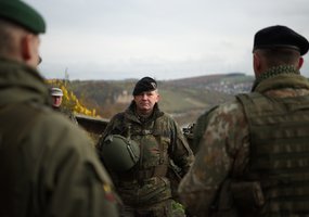 Brigada „Geležinis Vilkas“ Vokietijoje planuoja divizijos lygmens gynybos ir puolimo operacijas - 4