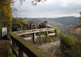 Brigada „Geležinis Vilkas“ Vokietijoje planuoja divizijos lygmens gynybos ir puolimo operacijas - 1