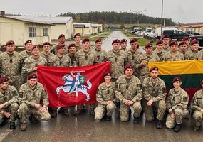 Krašto apsaugos savanorių pajėgų kariai sugrįžo iš tarptautinių pratybų „Jungtinis sprendimas“ - 1